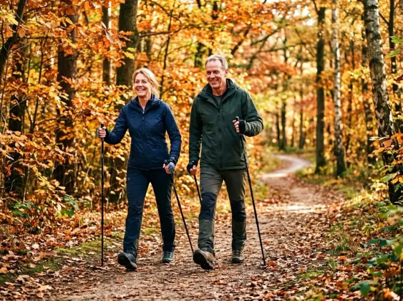 Nordic walking dla zdrowia serca i stawów
