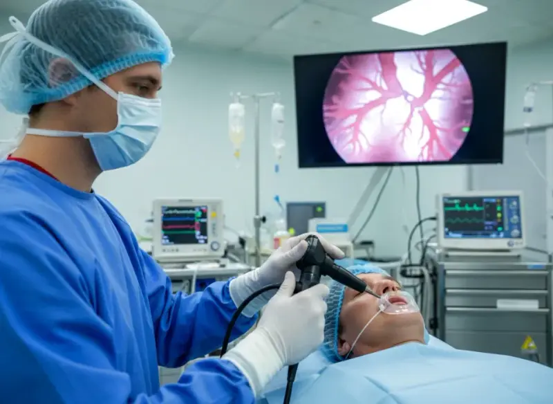 Biopsja podczas bronchoskopii: klucz do precyzyjnej diagnozy chorób płuc. Przebieg, rodzaje i znaczenie badania histopatologicznego.